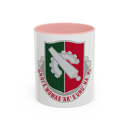 126 Maintenance Battalion (U.S. Army) Accent Coffee Mug