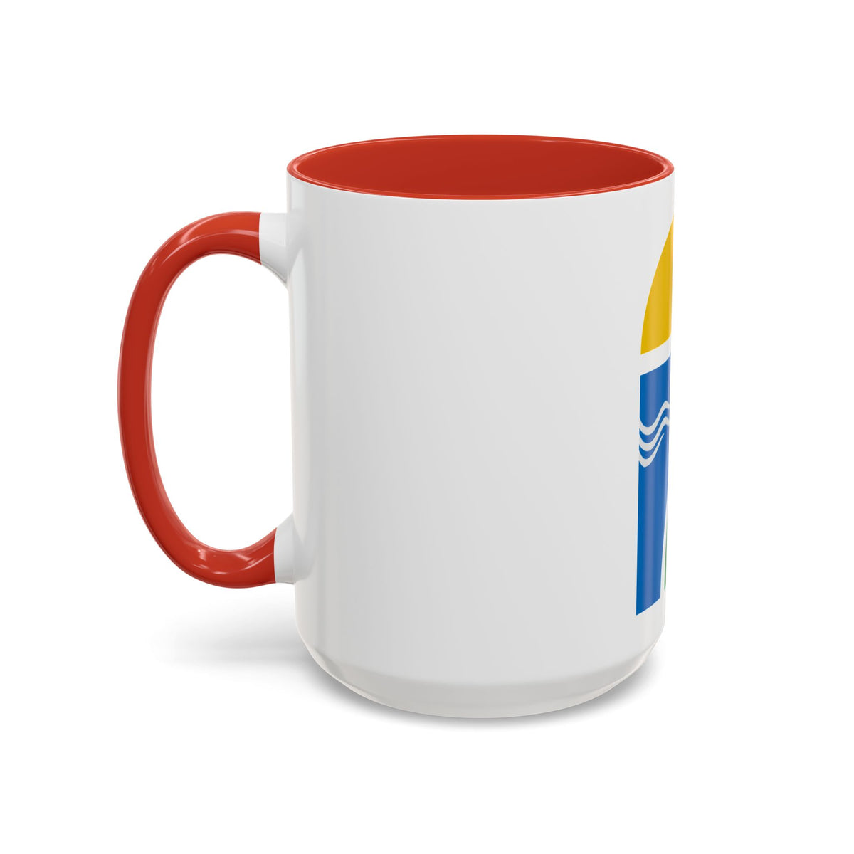 Coat of arms of Canelones Department - Accent Coffee Mug