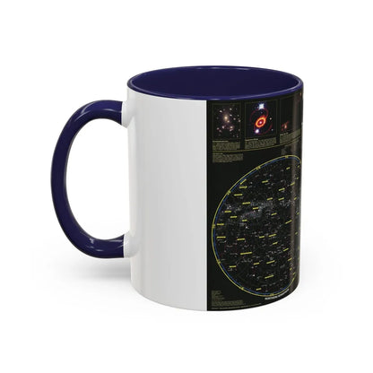 Heavens, The (1995) (Map) Accent Coffee Mug-Go Mug Yourself