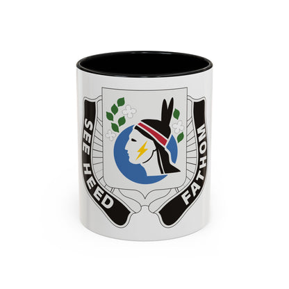 635 Military Intelligence Battalion (U.S. Army) Accent Coffee Mug