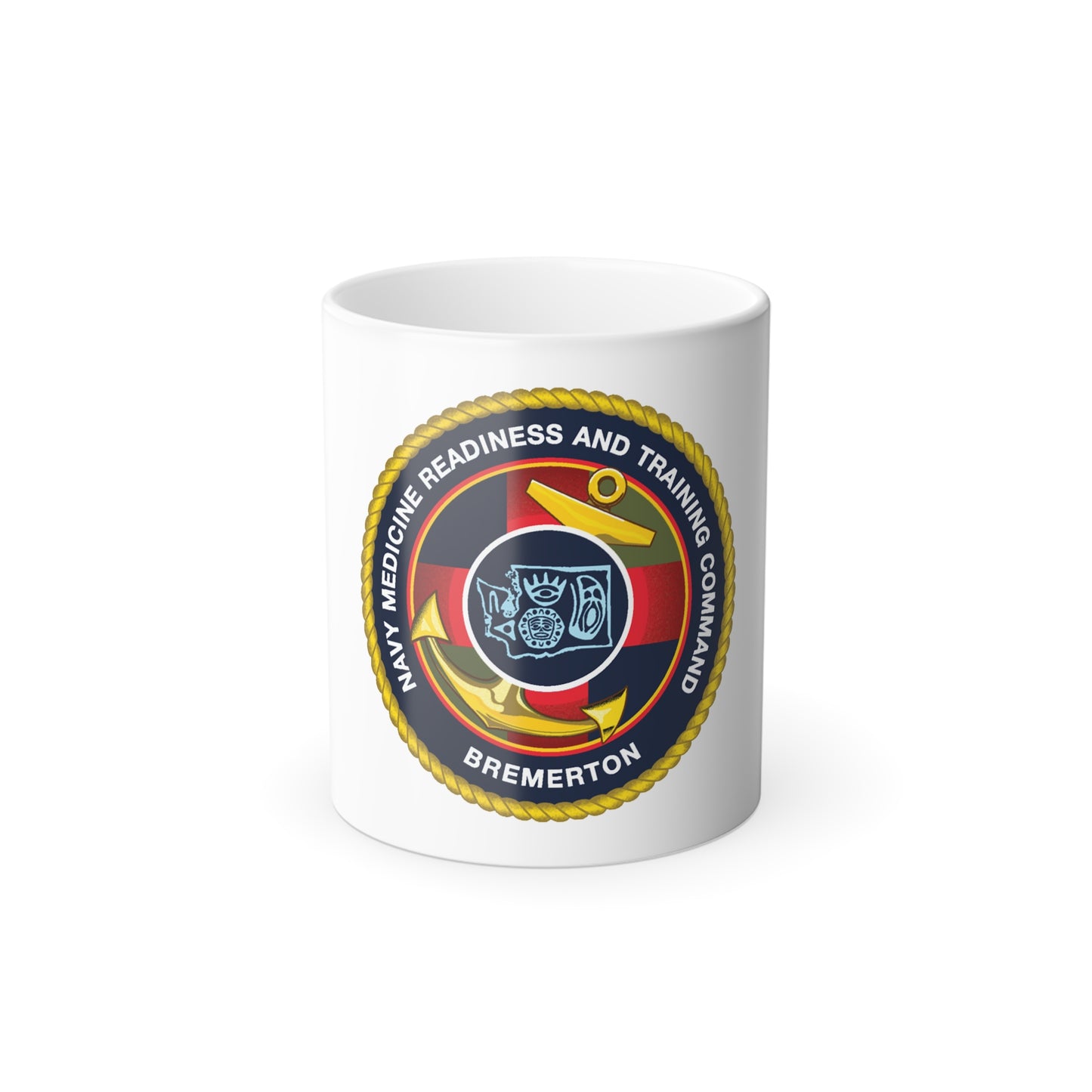 Navy Medicine Readiness and Training Command Bremerton (U.S. Navy) Color Changing Mug 11oz
