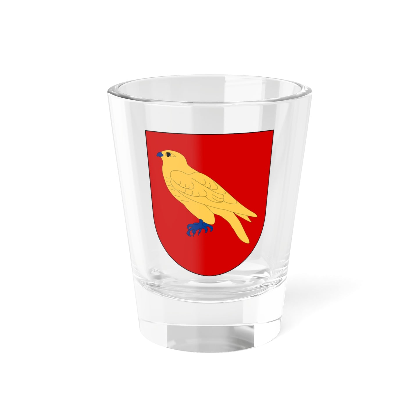 Hök vapen (Sweden) (Coat of Arms) Shot Glass 1.5oz