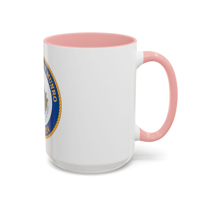 USCGC Douglas Munro (U.S. Coast Guard) Accent Coffee Mug