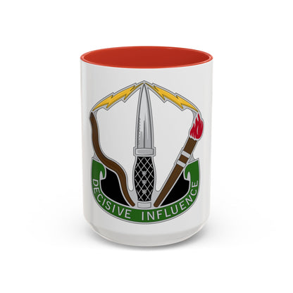 8 Psychological Operations Group (U.S. Army) Accent Coffee Mug
