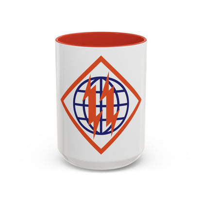 2d Signal Brigade (U.S. Army) Accent Coffee Mug