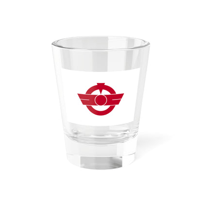 Flag of Konan Aichi (Japan) Shot Glass 1.5oz