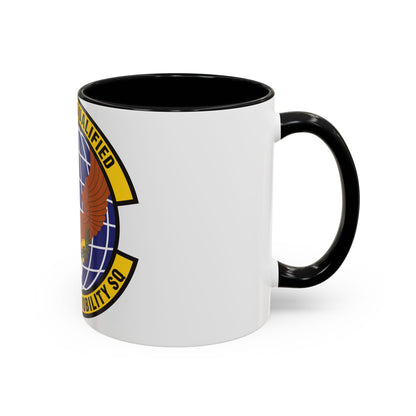 816th Global Mobility Squadron (U.S. Air Force) Accent Coffee Mug