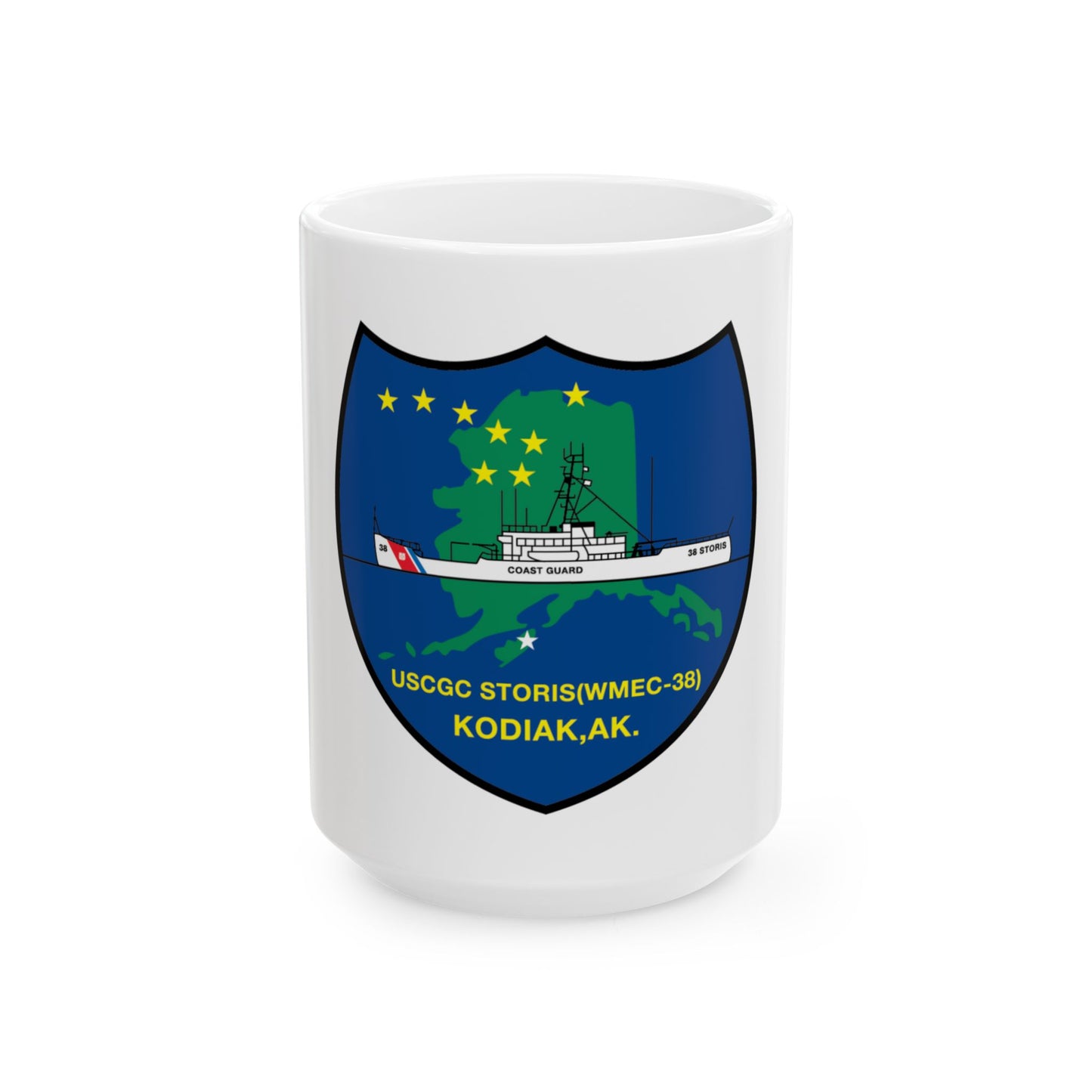 USCGC Storis WMEC 38 (U.S. Coast Guard) White Coffee Mug