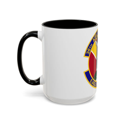 36th Airlift Squadron (U.S. Air Force) Accent Coffee Mug