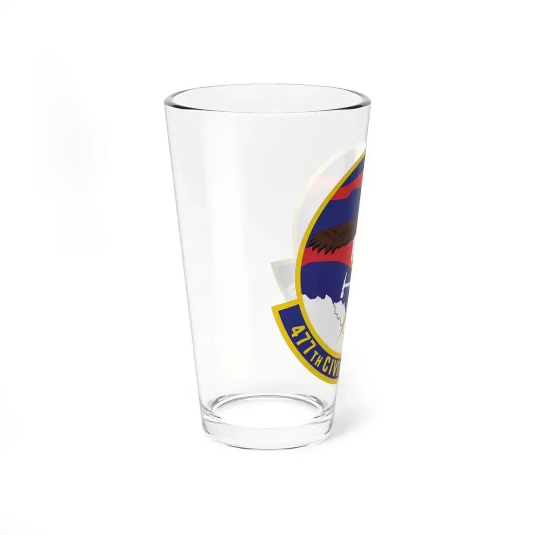 477th Civil Engineer Squadron (U.S. Air Force) Pint Glass 16oz - Go Mug Yourself
