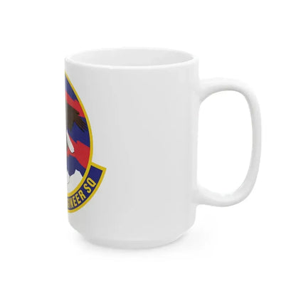 477th Civil Engineer Squadron (U.S. Air Force) White Coffee Mug - Go Mug Yourself