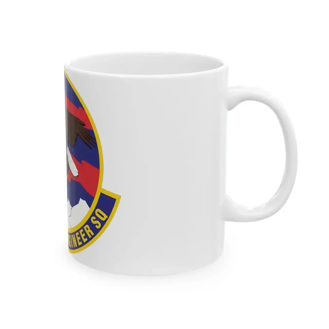 477th Civil Engineer Squadron (U.S. Air Force) White Coffee Mug - Go Mug Yourself