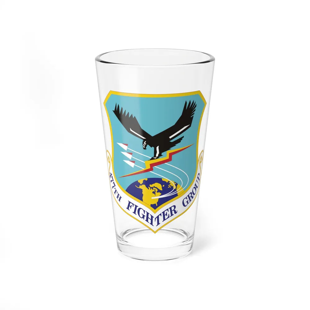 477th Fighter Group (U.S. Air Force) Pint Glass 16oz-16oz-Go Mug Yourself