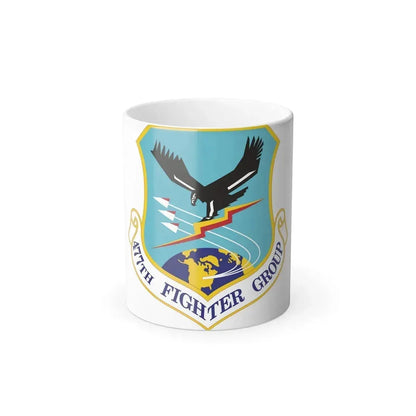 477th Fighter Group (U.S. Air Force) Color Changing Coffee Mug 11oz - Go Mug Yourself