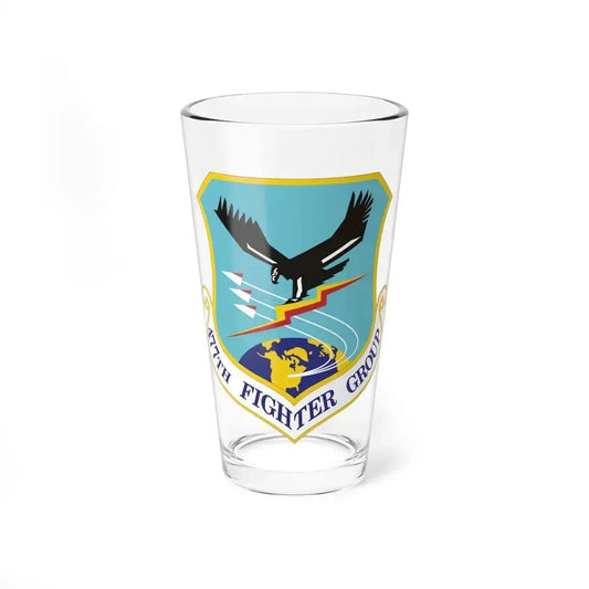 477th Fighter Group (U.S. Air Force) Pint Glass 16oz 16oz - Go Mug Yourself
