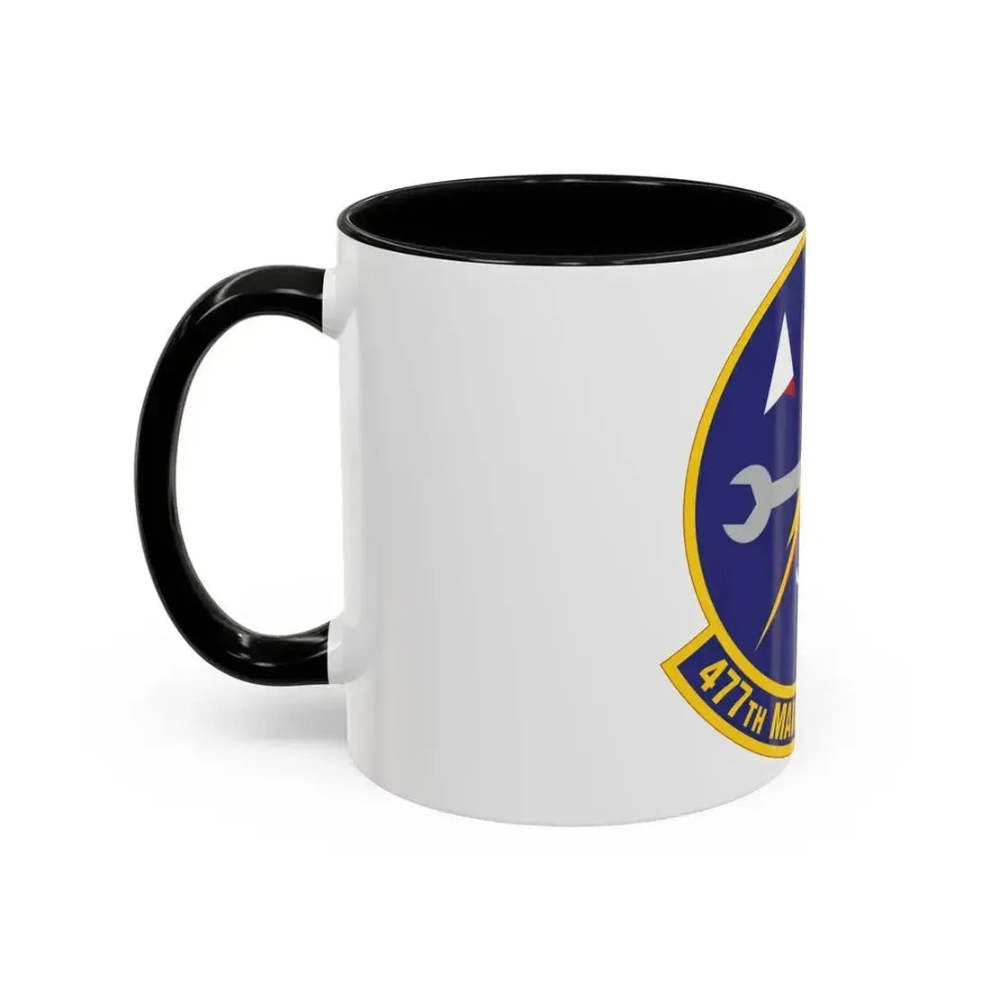 477th Maintenance Squadron (U.S. Air Force) Accent Coffee Mug - Go Mug Yourself