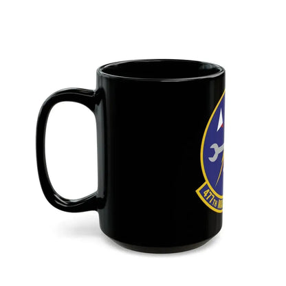 477th Maintenance Squadron (U.S. Air Force) Black Coffee Mug - Go Mug Yourself