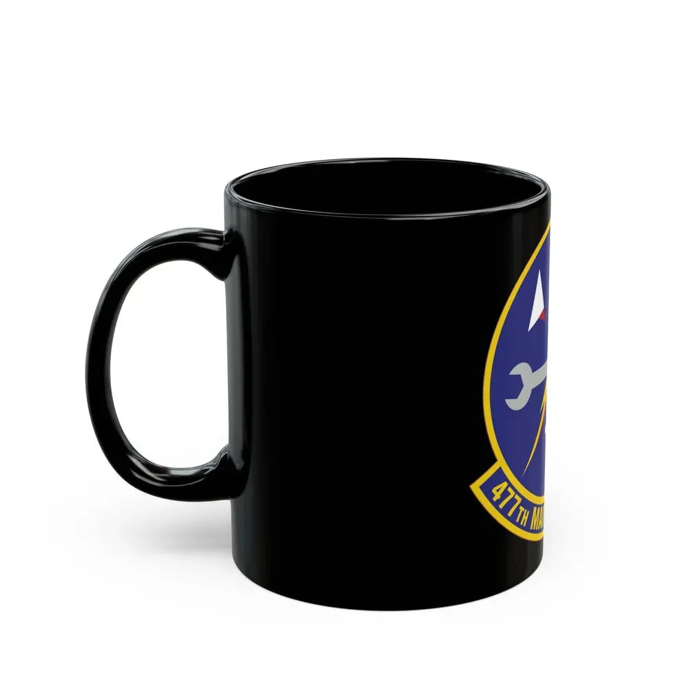 477th Maintenance Squadron (U.S. Air Force) Black Coffee Mug - Go Mug Yourself