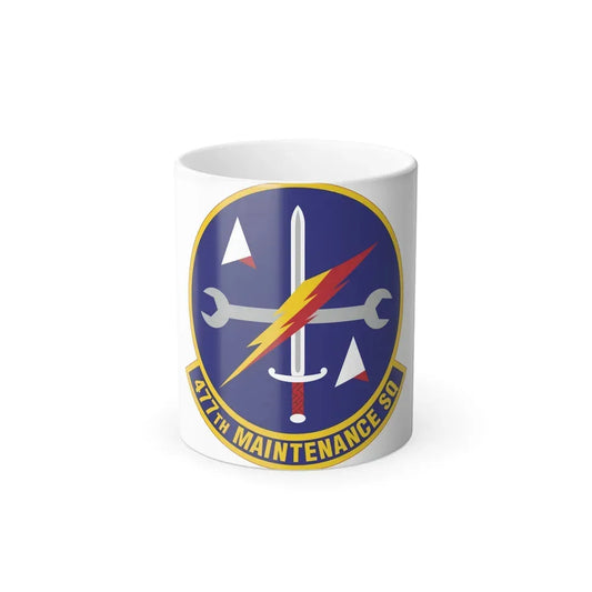 477th Maintenance Squadron (U.S. Air Force) Color Changing Coffee Mug 11oz - Go Mug Yourself