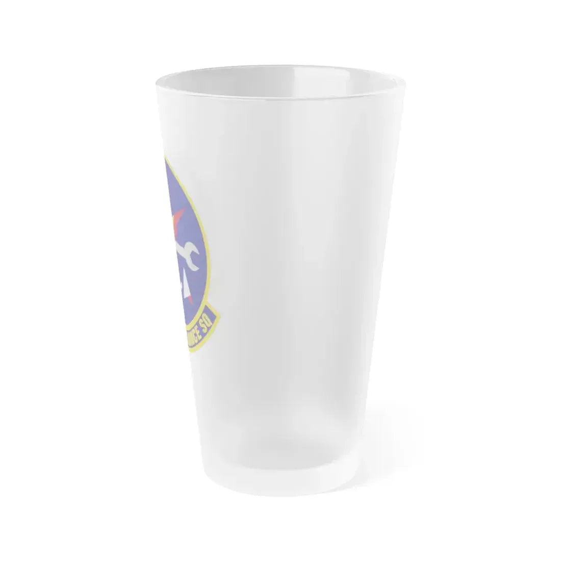 477th Maintenance Squadron (U.S. Air Force) Frosted Pint Glass 16oz - Go Mug Yourself