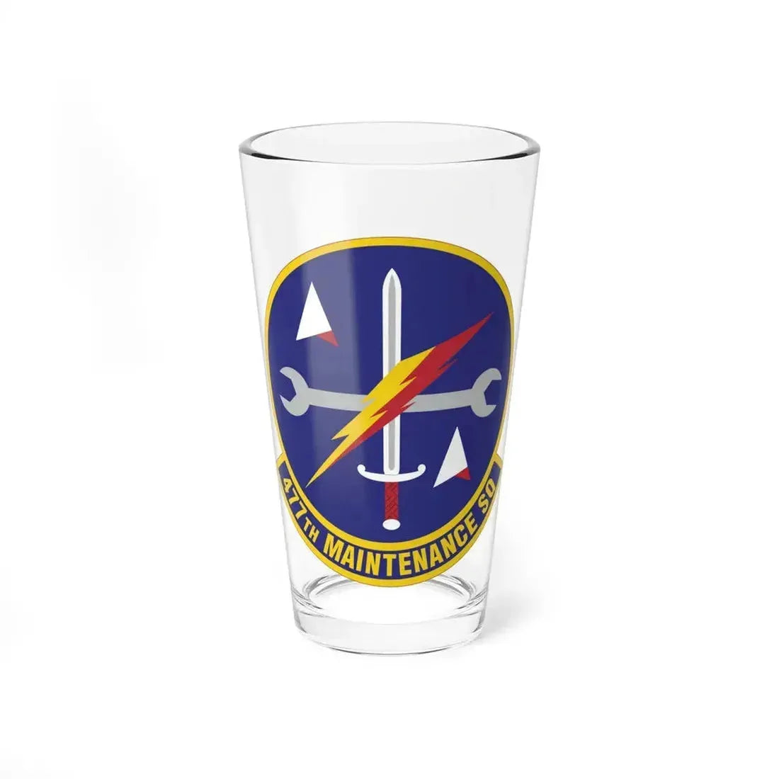 477th Maintenance Squadron (U.S. Air Force) Pint Glass 16oz 16oz - Go Mug Yourself