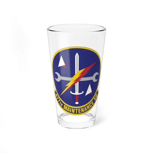 477th Maintenance Squadron (U.S. Air Force) Pint Glass 16oz 16oz - Go Mug Yourself