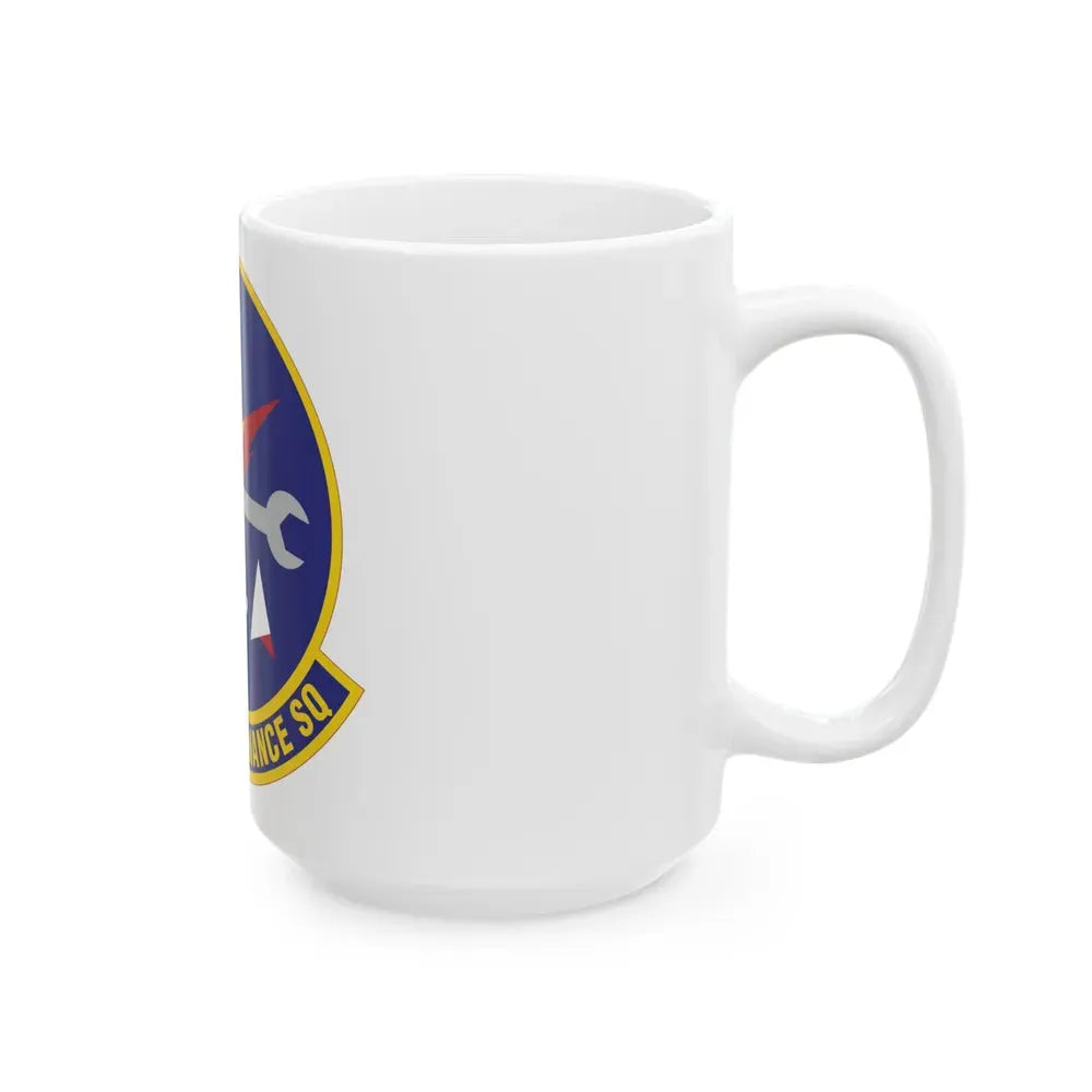 477th Maintenance Squadron (U.S. Air Force) White Coffee Mug - Go Mug Yourself