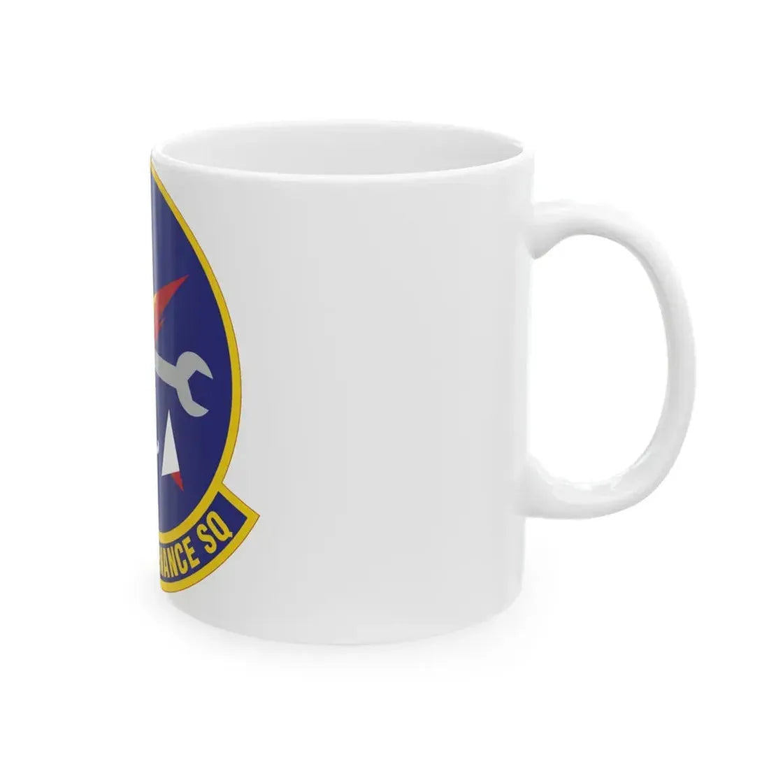 477th Maintenance Squadron (U.S. Air Force) White Coffee Mug - Go Mug Yourself
