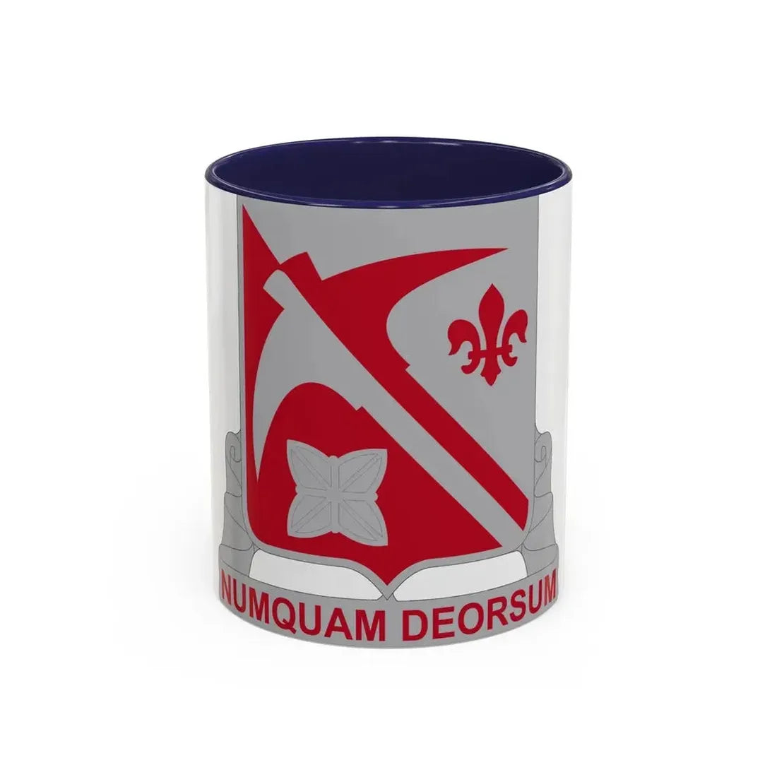 478 Engineer Battalion (U.S. Army) Accent Coffee Mug 11oz Navy - Go Mug Yourself