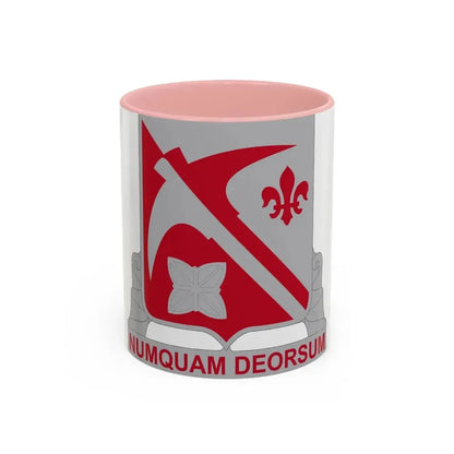 478 Engineer Battalion (U.S. Army) Accent Coffee Mug 11oz Pink - Go Mug Yourself