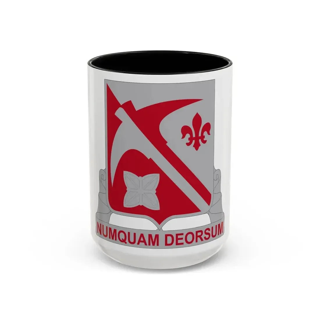 478 Engineer Battalion (U.S. Army) Accent Coffee Mug 15oz Black - Go Mug Yourself