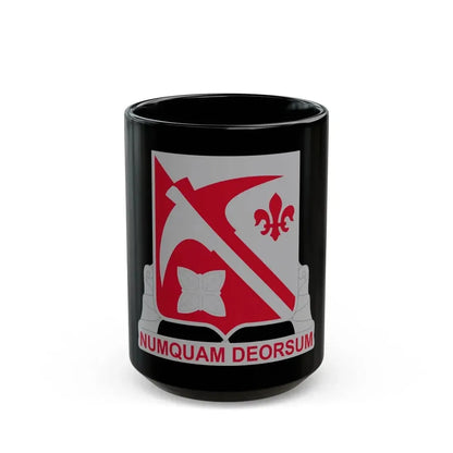 478 Engineer Battalion (U.S. Army) Black Coffee Mug 15oz - Go Mug Yourself