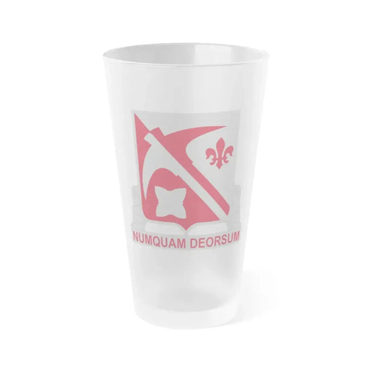 478 Engineer Battalion (U.S. Army) Frosted Pint Glass 16oz Default Title - Go Mug Yourself