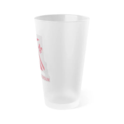 478 Engineer Battalion (U.S. Army) Frosted Pint Glass 16oz - Go Mug Yourself