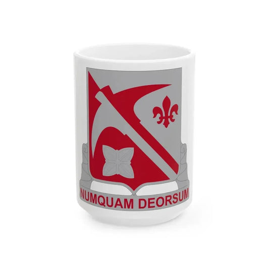 478 Engineer Battalion (U.S. Army) White Coffee Mug 15oz - Go Mug Yourself