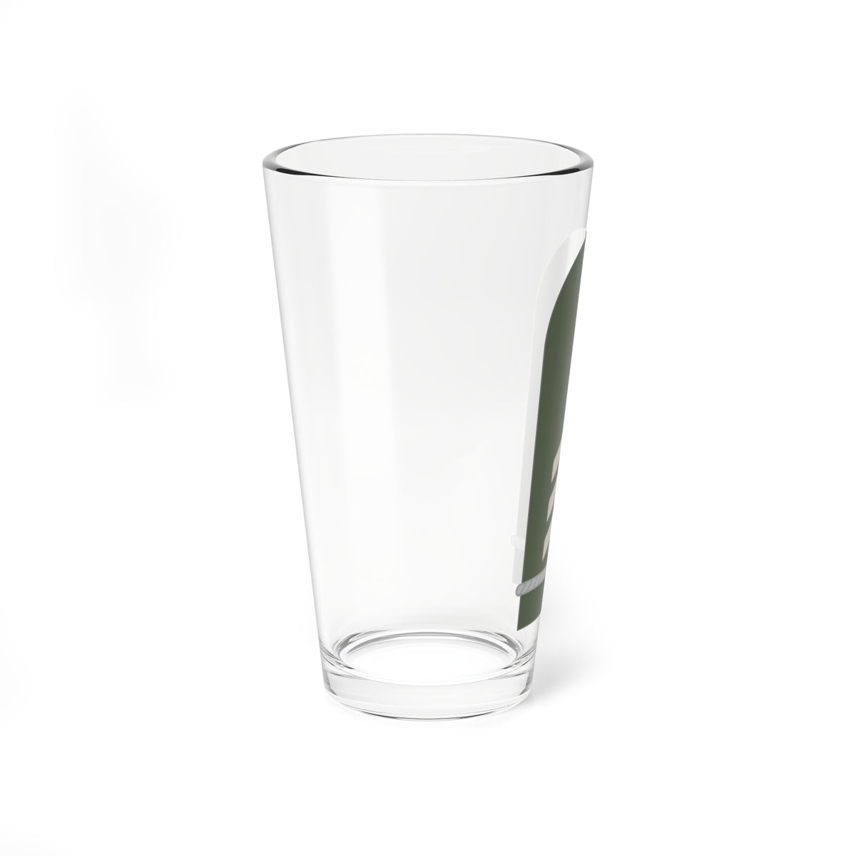 Dienstgrad Bundeswehr Heer 034 Hauptgefreiter Offizieranwaerter (Germany) (Military Rank) Pint Glass 16oz
