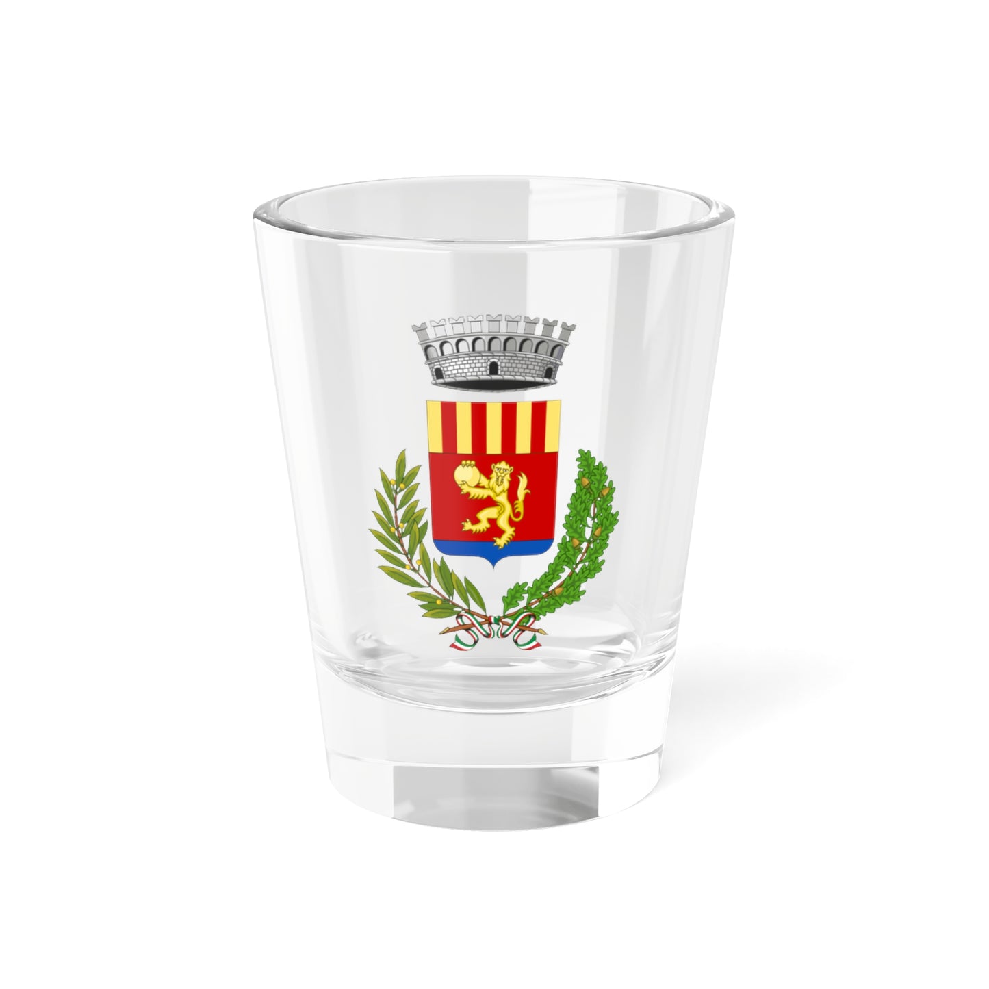 Lampedusa e Linosa-Stemma (Italy) (Coat of Arms) Shot Glass 1.5oz