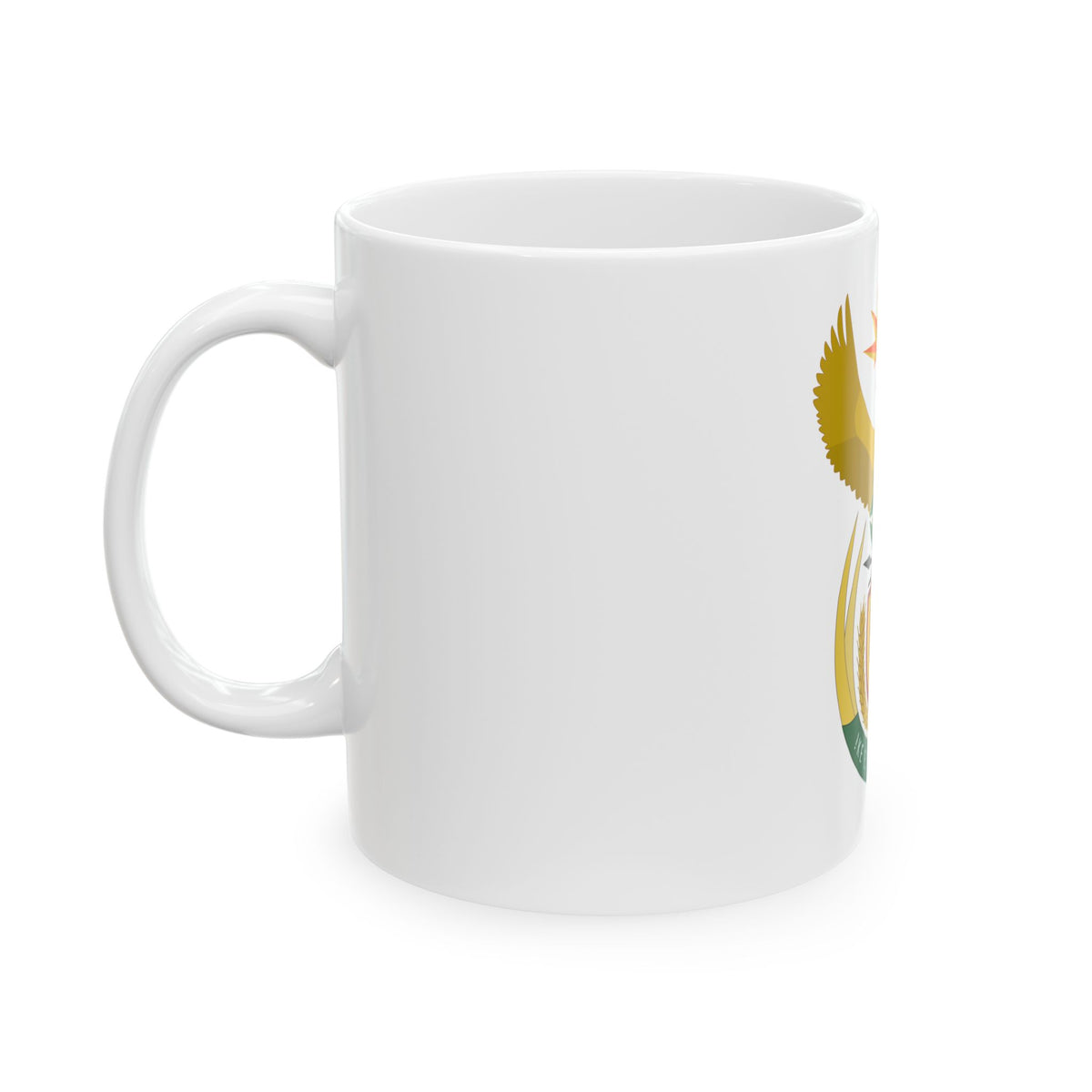 Coat of arms of South Africa - White Coffee Mug