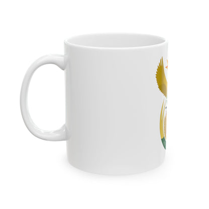 Coat of arms of South Africa - White Coffee Mug