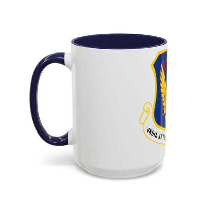 480th Intelligence Wing (U.S. Air Force) Accent Coffee Mug