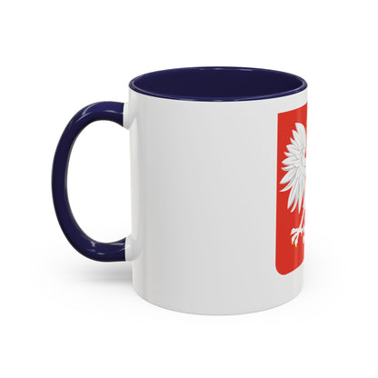 Coat of arms of Poland (1955-1980) - Accent Coffee Mug