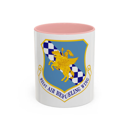 931 Air Refueling Wing AFRC (U.S. Air Force) Accent Coffee Mug