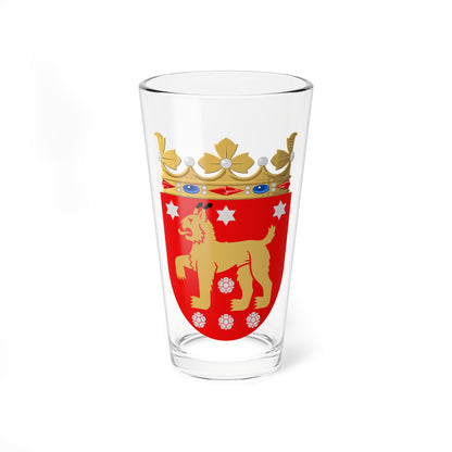 Häme.vaakuna (Finland) (Coat of Arms) Pint Glass 16oz