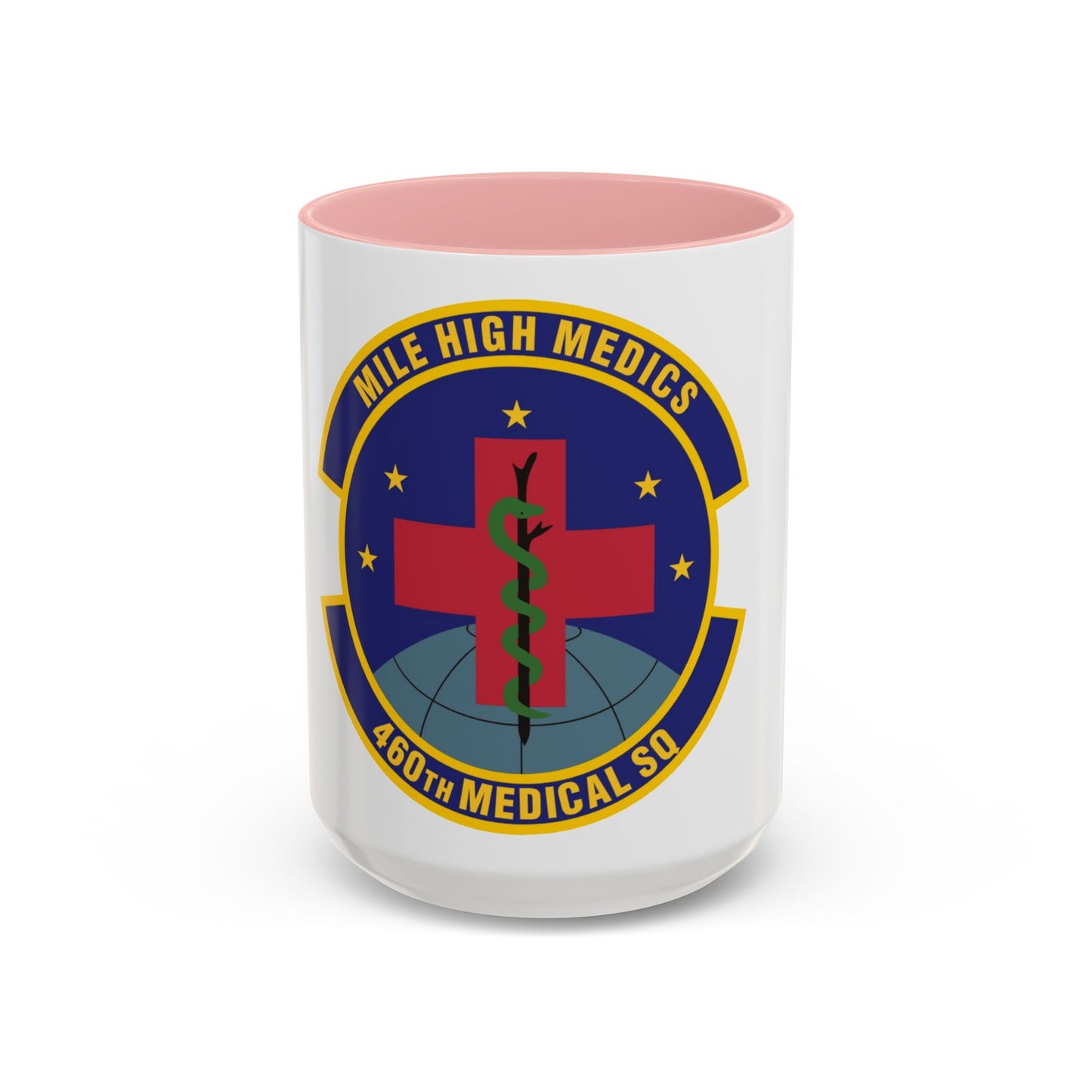 460th Medical Squadron (U.S. Air Force) Accent Coffee Mug