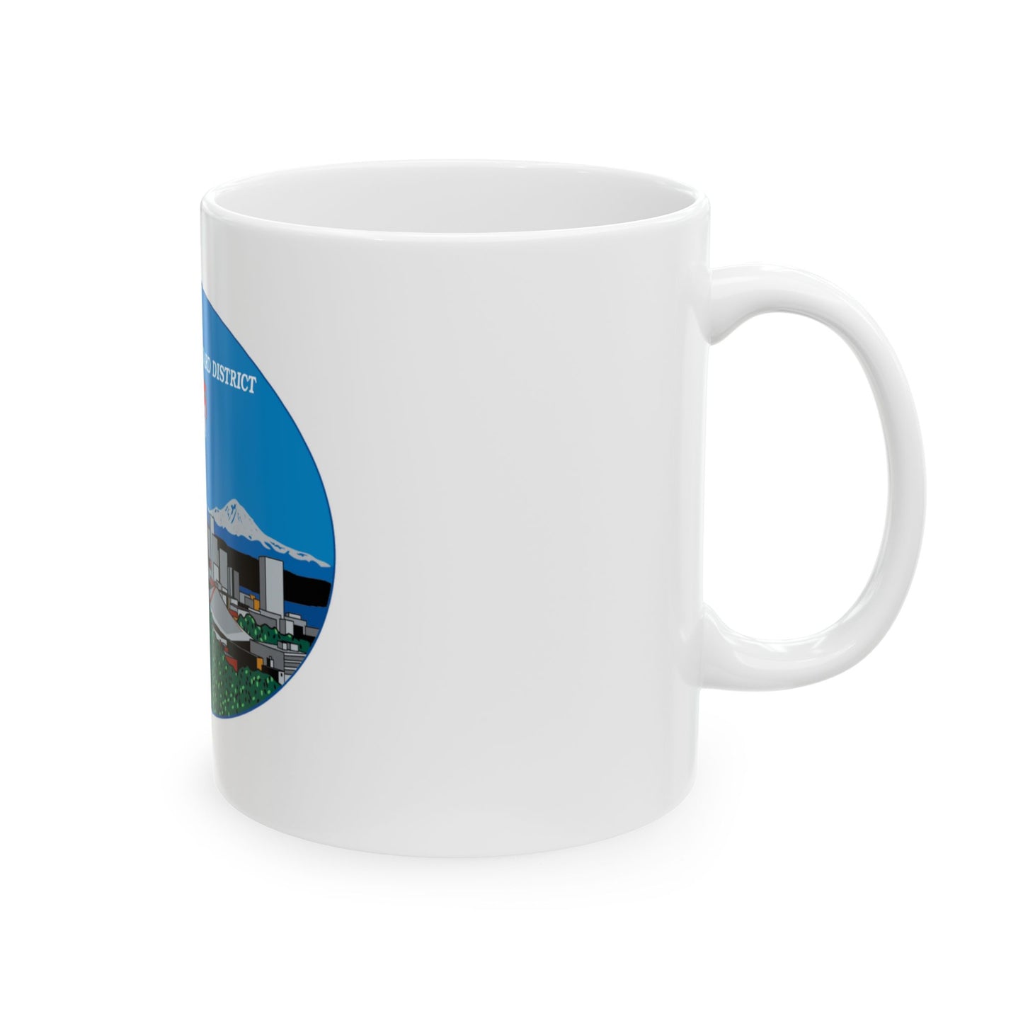13th CG District Pacific Northwest (U.S. Coast Guard) White Coffee Mug