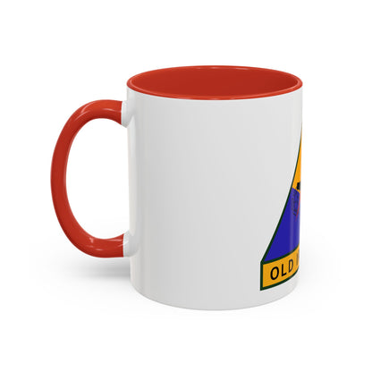 1st Armored Division (U.S. Army) Accent Coffee Mug