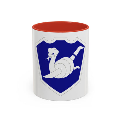 158 Maneuver Enhancement Brigade (U.S. Army) Accent Coffee Mug