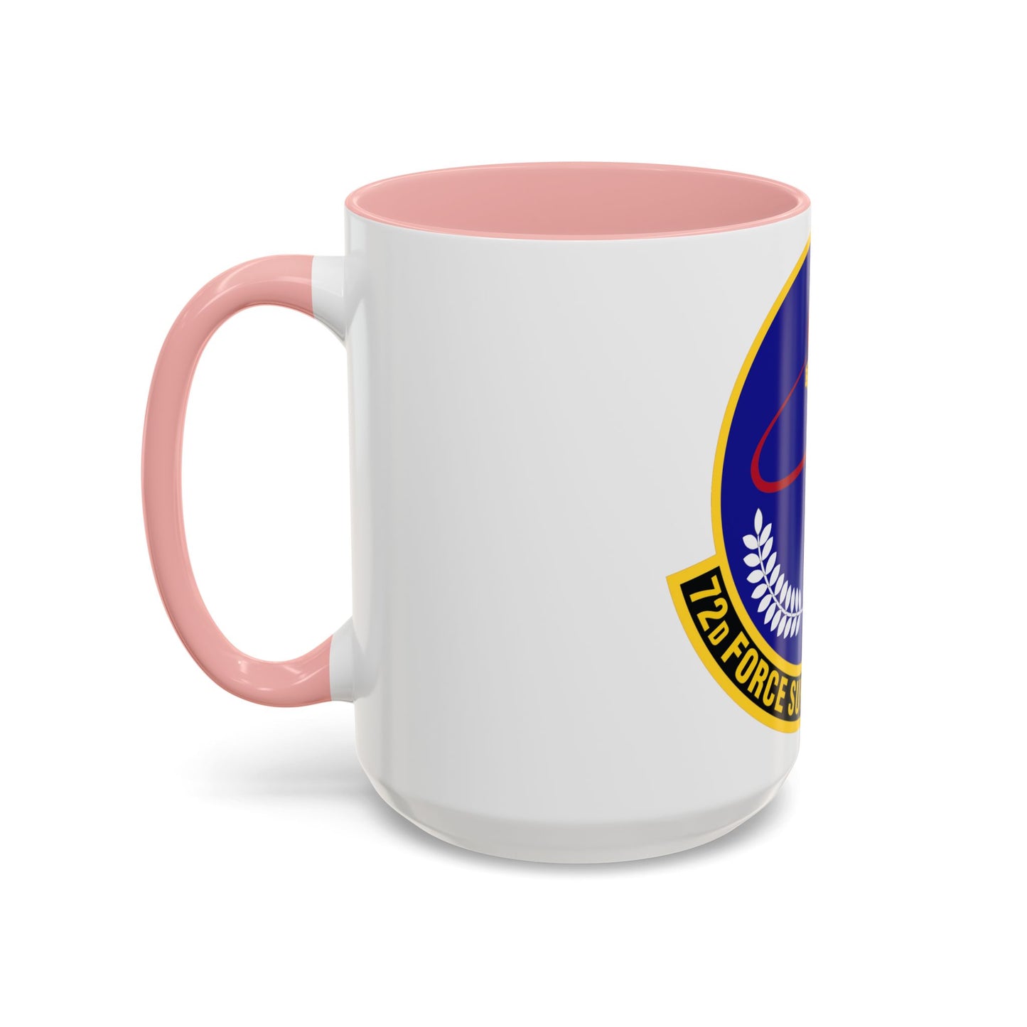 72d Force Support Squadron (U.S. Air Force) Accent Coffee Mug