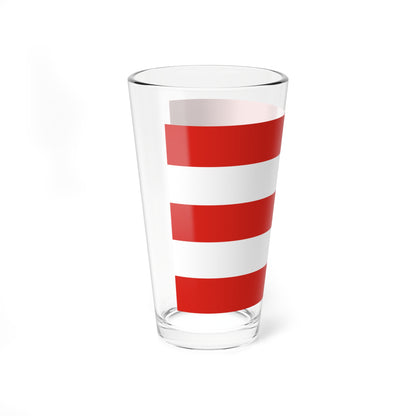 Flag of Csongrad 1941 (Hungary) Pint Glass 16oz