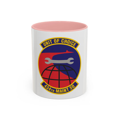 434th Maintenance Squadron (U.S. Air Force) Accent Coffee Mug